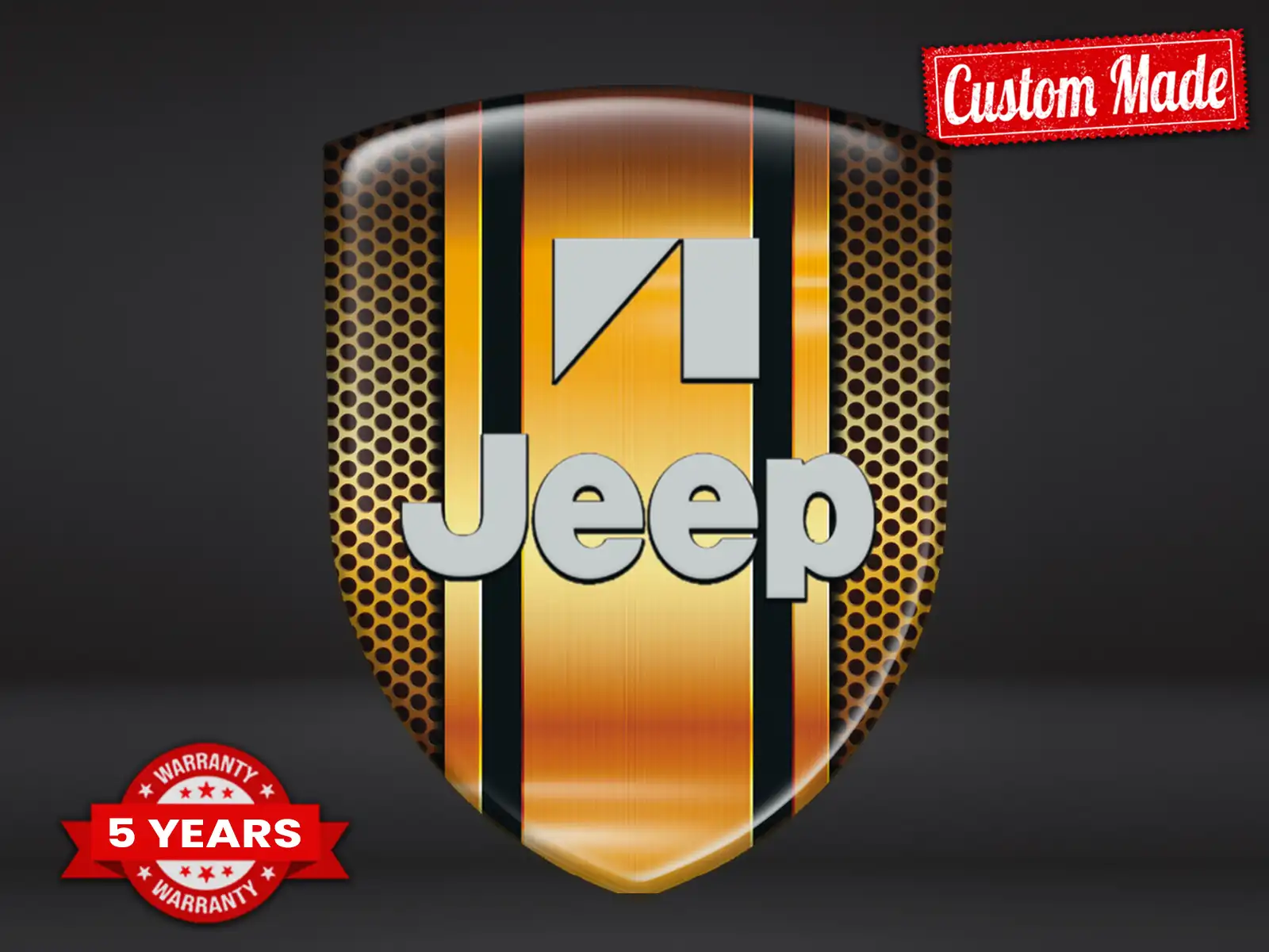 Jeep Domingsticker Premium Max Robust Hochwertig